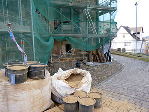 Kirchenrenovierung 2010 / 2011 (Foto: Karl-Franz Thiede)